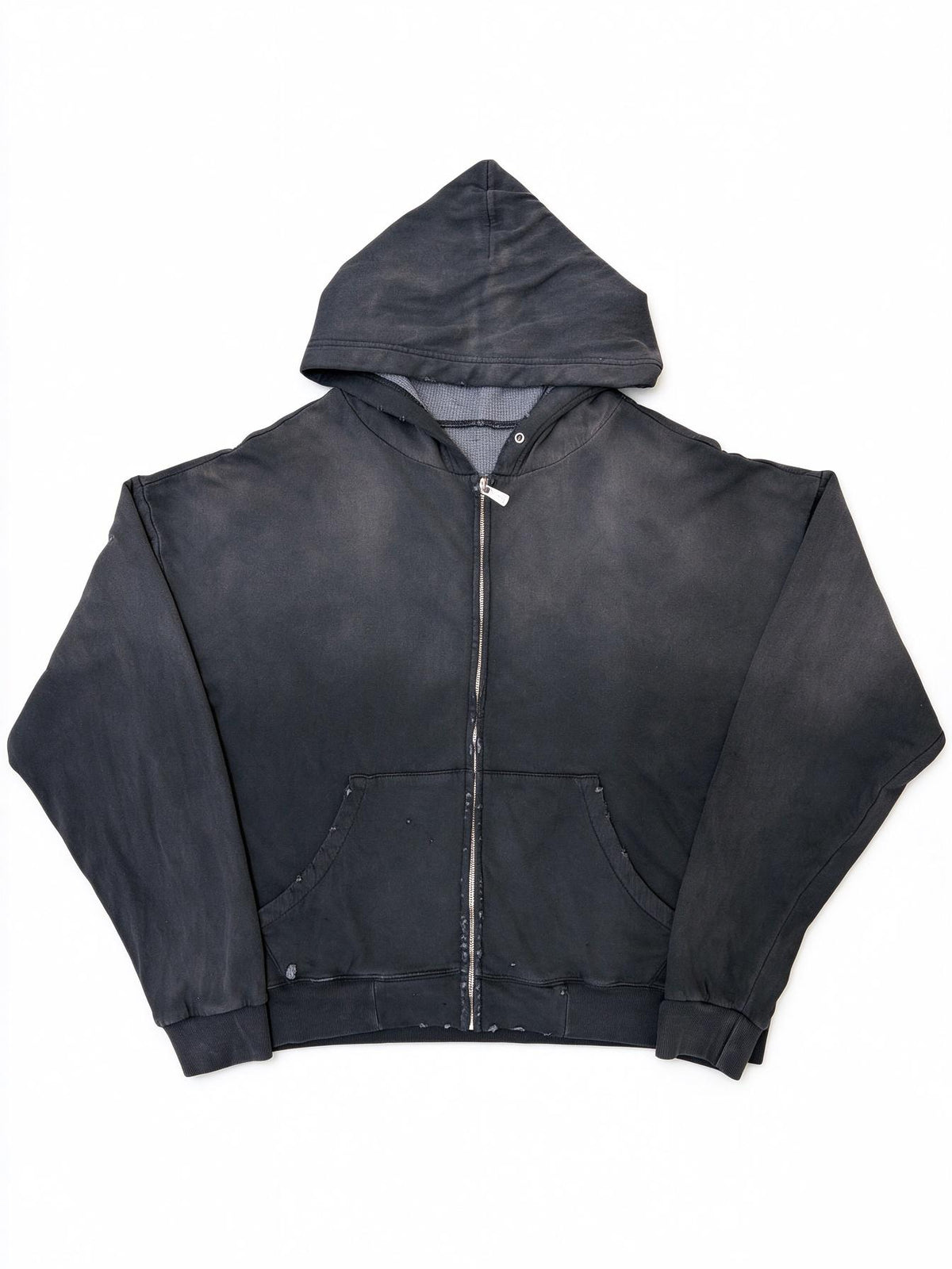 Thermal lined black hoodie