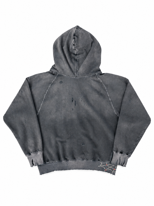 Spiderweb Studded Hoodie