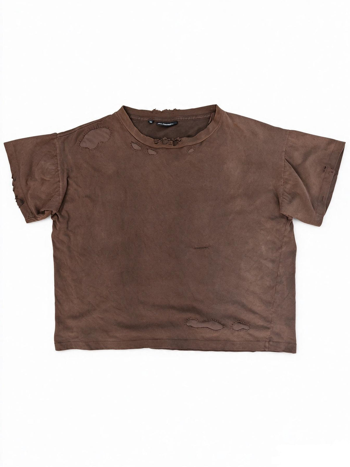 Brown Repaired T-shirt